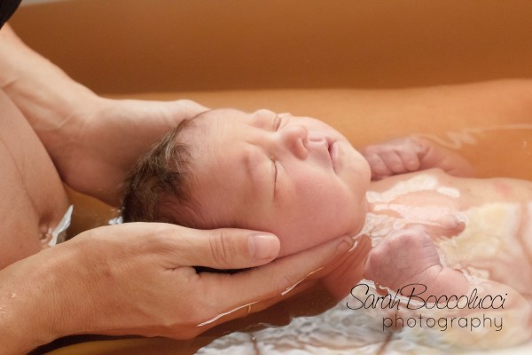 Herbal Bath - Colorado Birth Photographer