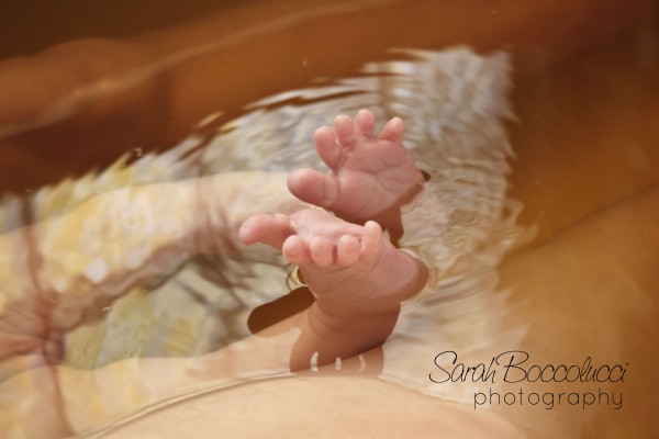 Herbal Bath - Colorado Birth Photographer