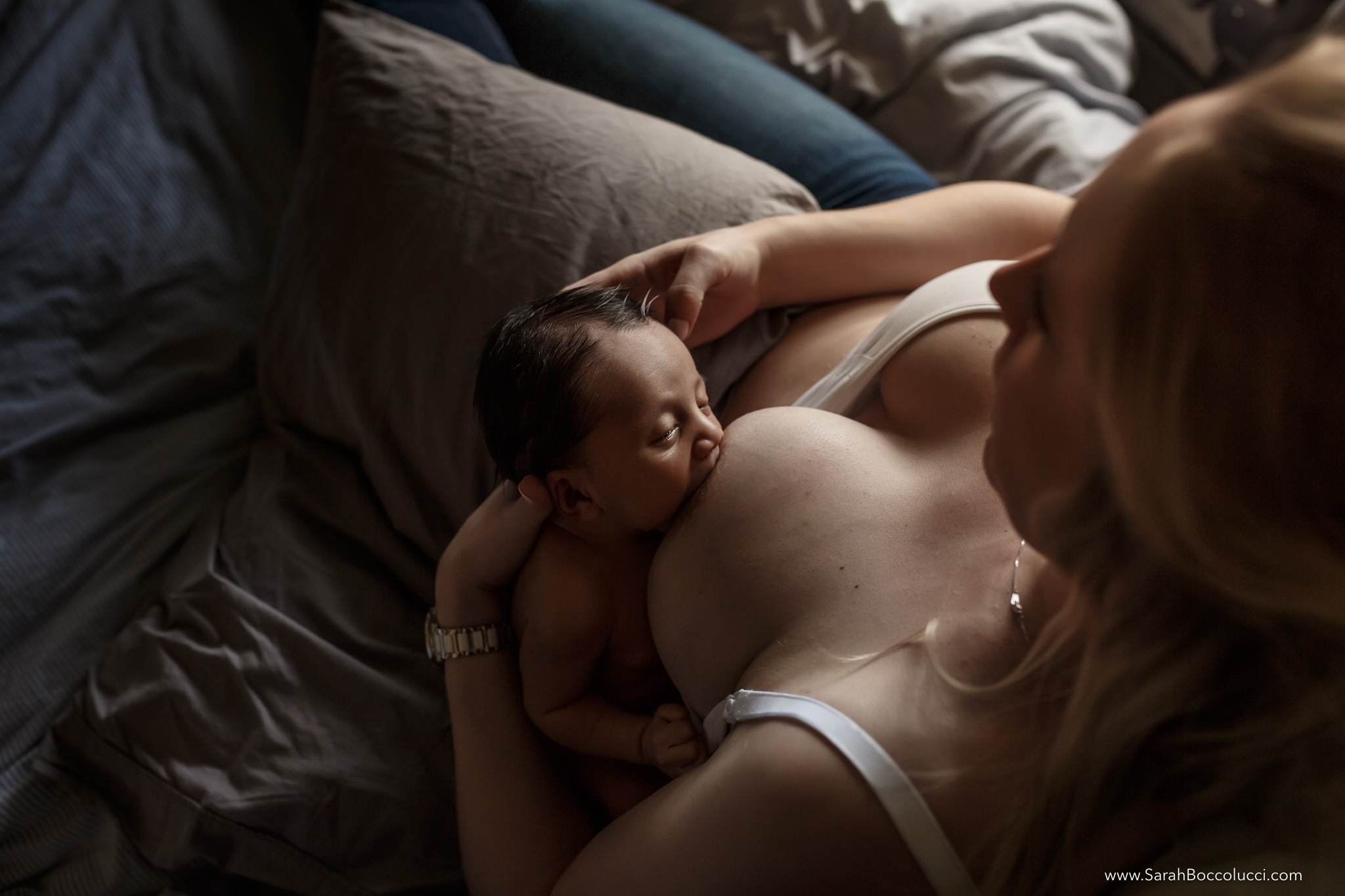 Westminster, CO newborn photographer, breastfeeding