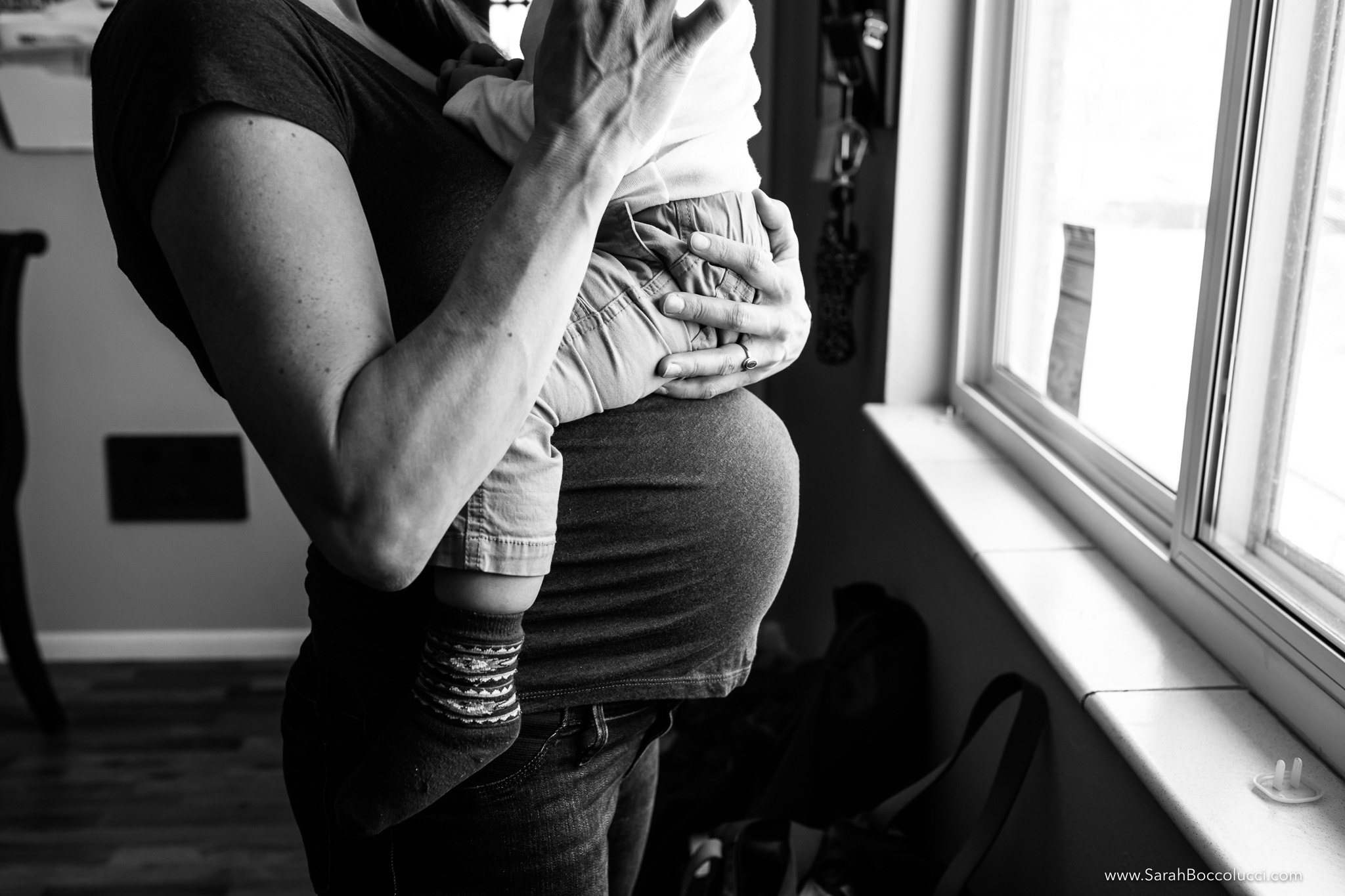 Denver Maternity Photographer, window light