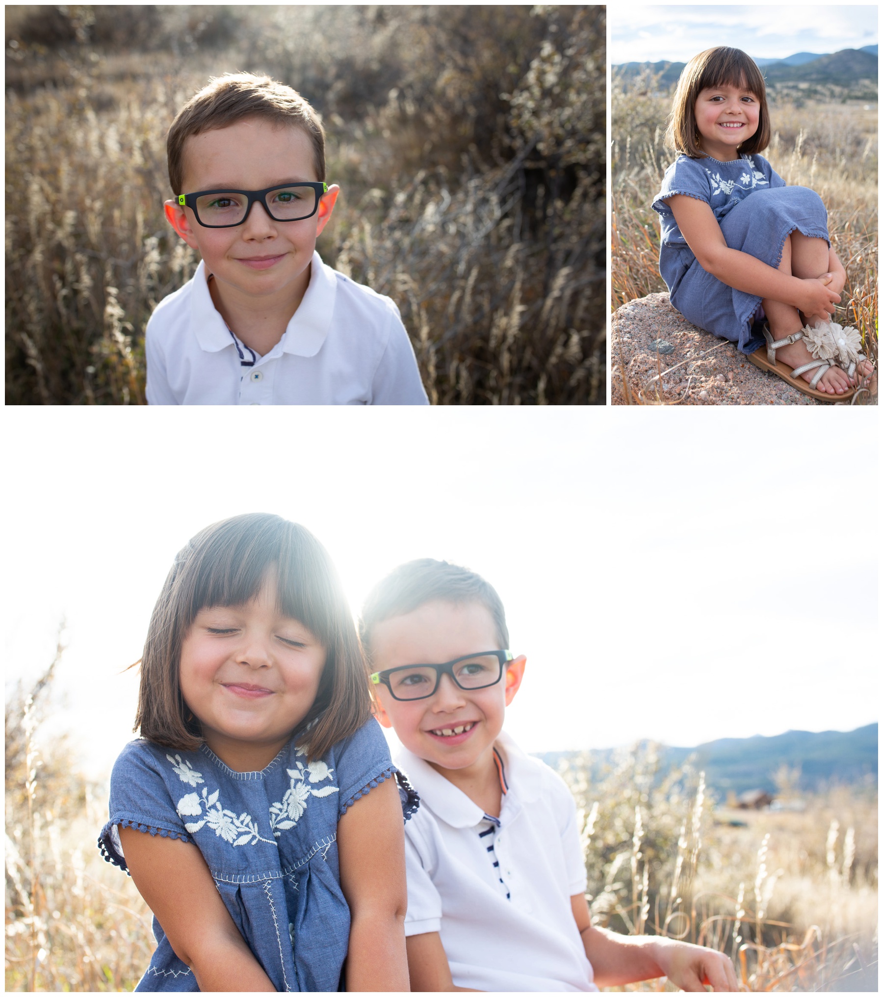 Lyons, CO family photographer, sibling photos
