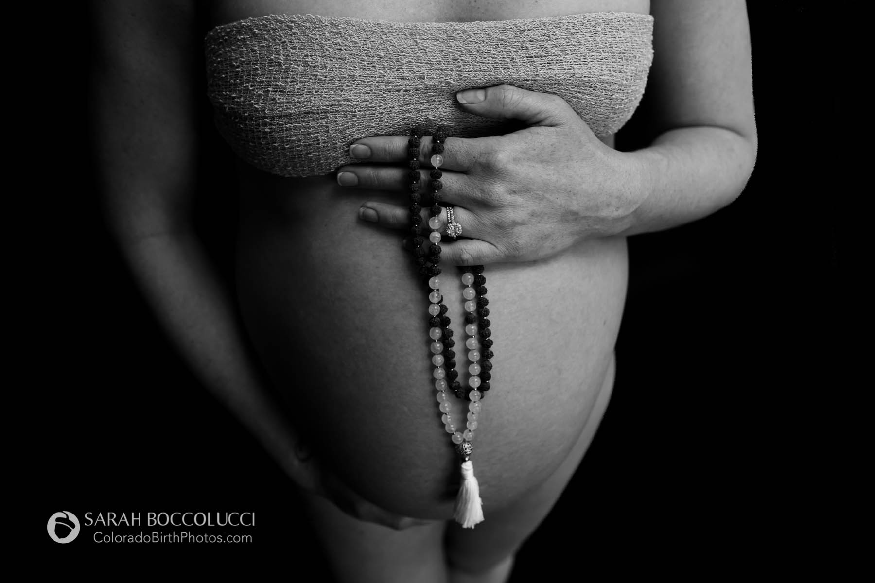 Denver, Colorado Newborn Photographer Mala Beads