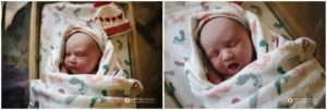 Longmont, Colorado birth photography, baby in bassinet