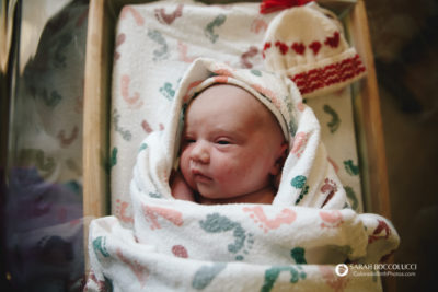 Longmont Colorado Birth Photographer, baby in hospital room