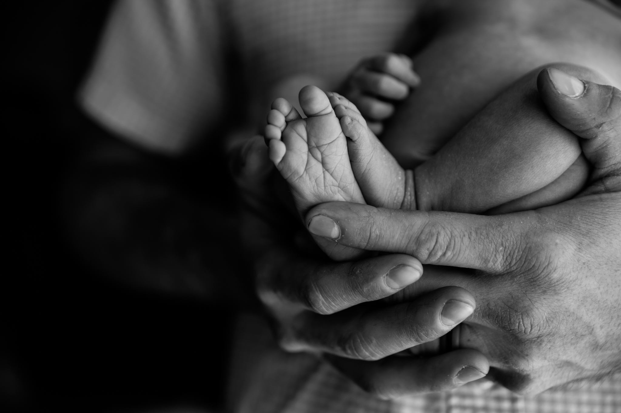 Westminster Colorado Newborn photographer feet